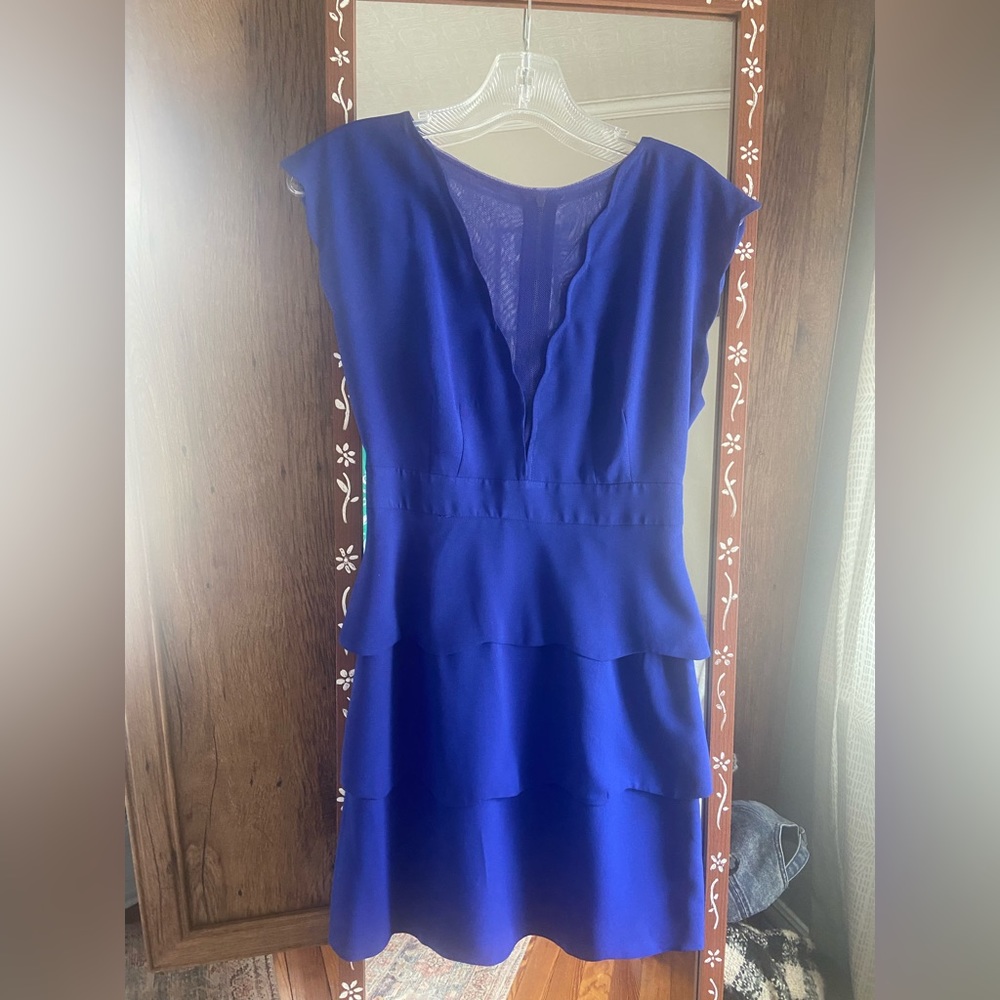 Urban outfitters Sexy periwinkle low cut knee length dress